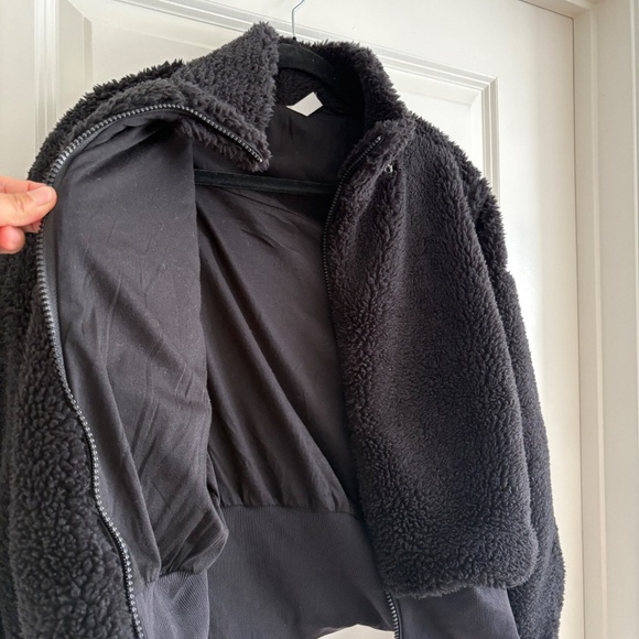 Alo Yoga Foxy Sherpa Jacket Black S - Picture 9 of 15